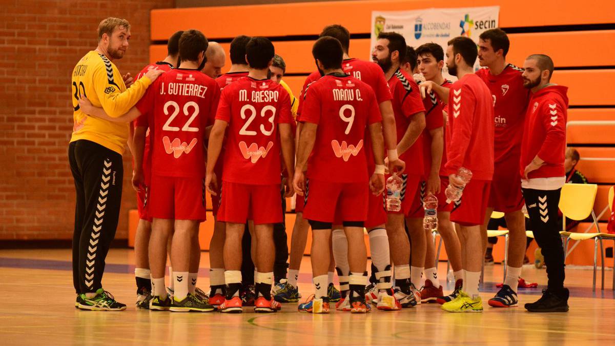 El Secin Alcobendas en un tiempo muerto.