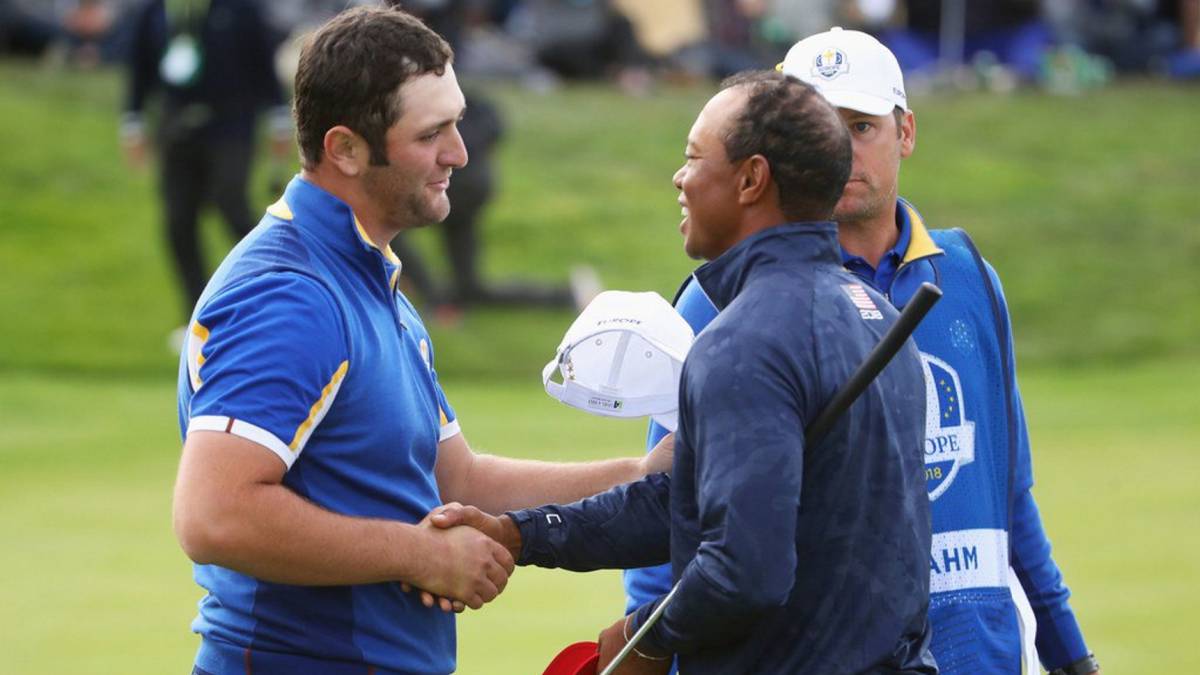 Rahm y Tiger Ryder 2018