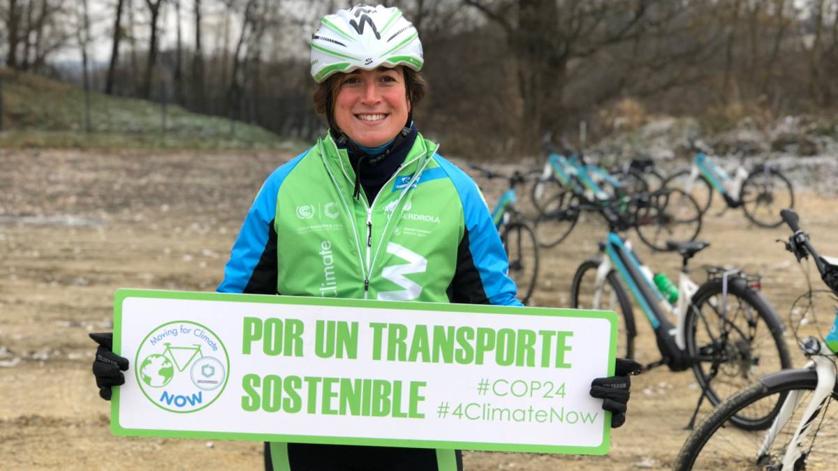 ISABEL RICO EN EL MOVING FOR CLIMATE NOW