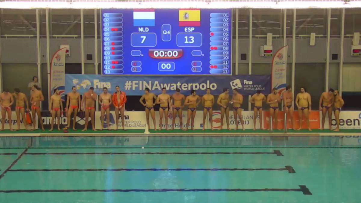 Holanda-España, de la Liga Mundial de waterpolo