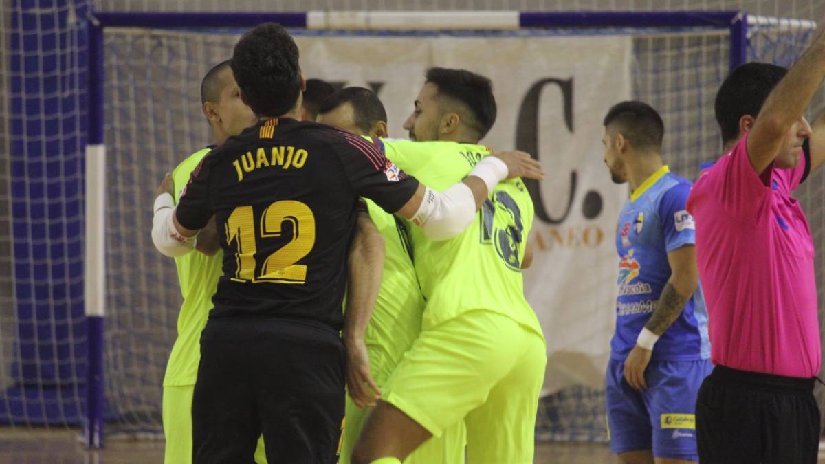 Barça Lassa, Jaén Paraíso Interior y Palma Futsal, a cuartos de final
