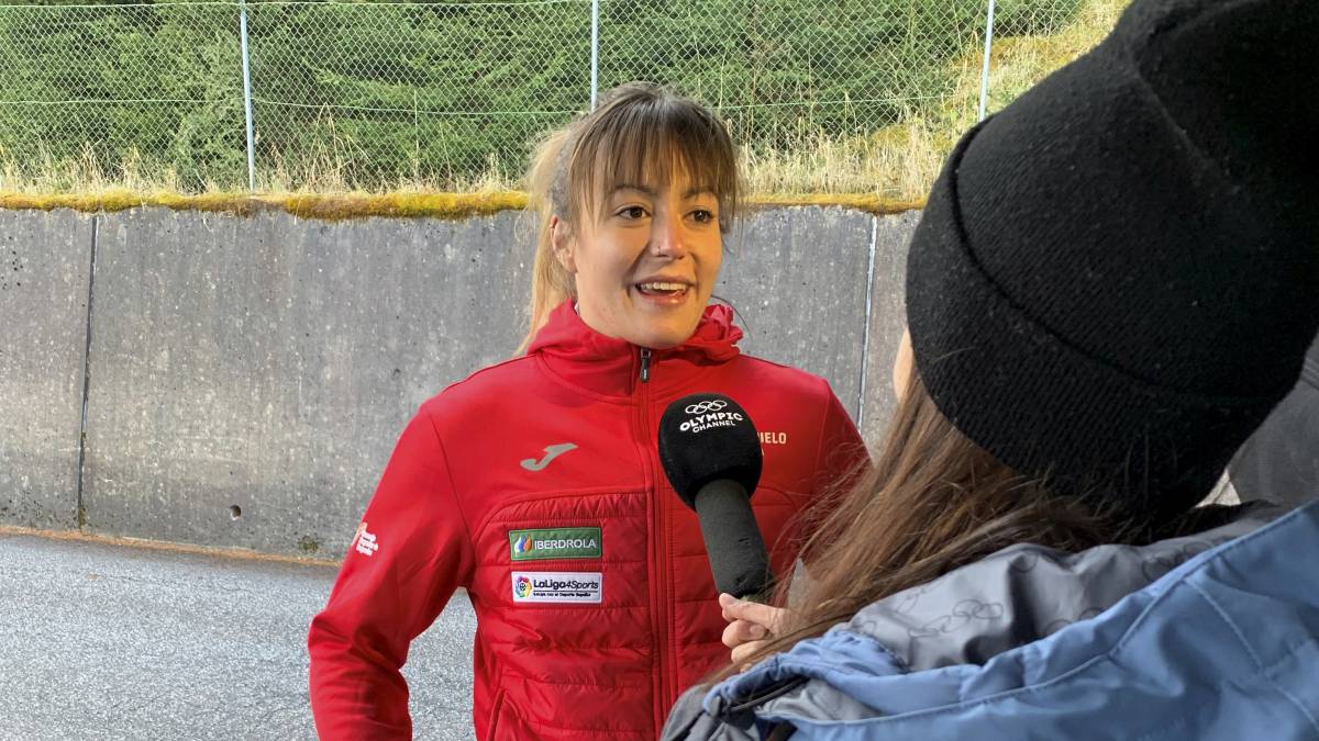 Paula Raul: "Cuesta describir las sensaciones del skeleton"