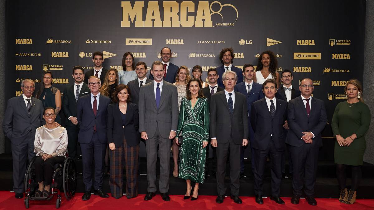 Bahamontes, Belmonte, Casillas, Perales y Javier Fernández, protagonistas de la Gala Marca