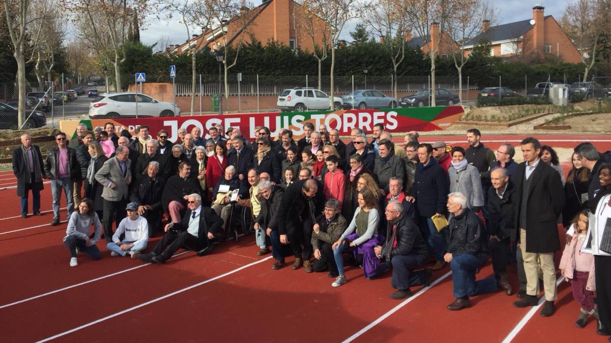 el homenaje a José Luis Torres en Torrelodones