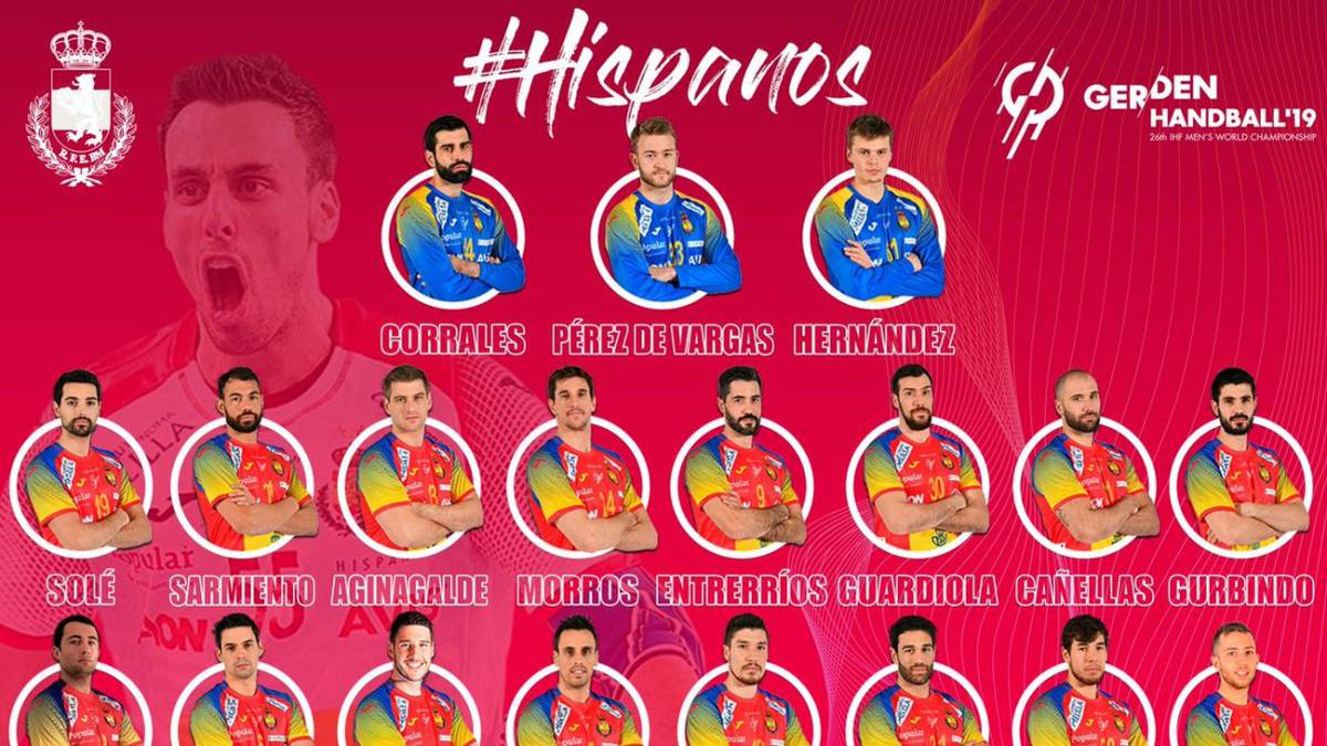 Jordi Ribera da la lista de 19 para la preparación del Mundial