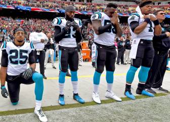 Eric Reid denuncia una persecución de la NFL por arrodillarse durante el himno