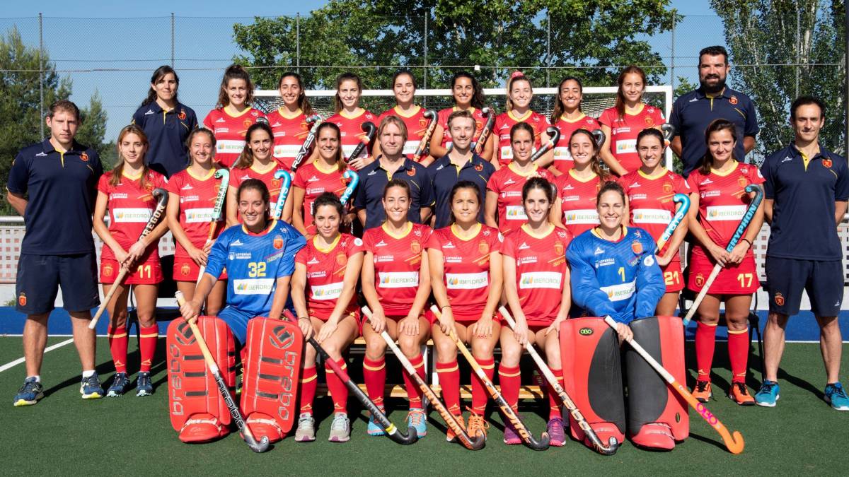 Selección femenina de hockey hierba.
