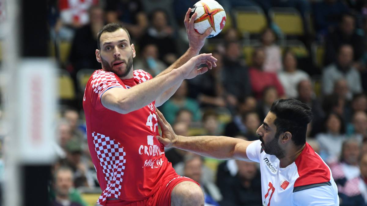 Jakov Vrankovic en uno de sus goles.