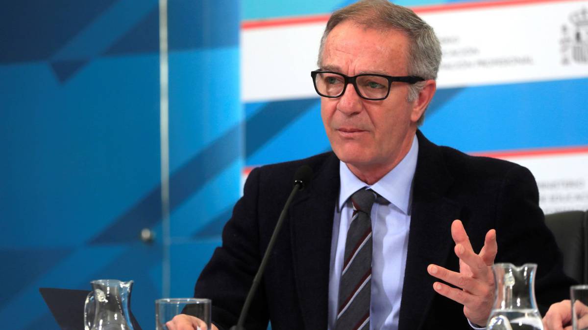 El ministro de Cultura José Guirao, durante la presentación de las cuentas de su departamento para este año.