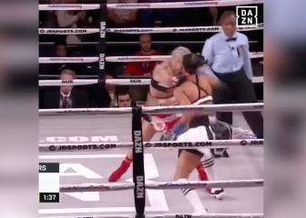 El KO de 37 segundos con el que supera un récord de Pacquiao y De la Hoya