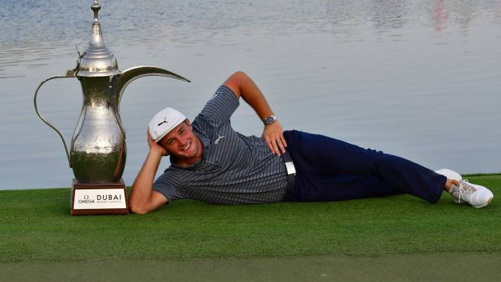 DeChambeau no dio opción en Dubai; Quirós y Sergio, terceros
