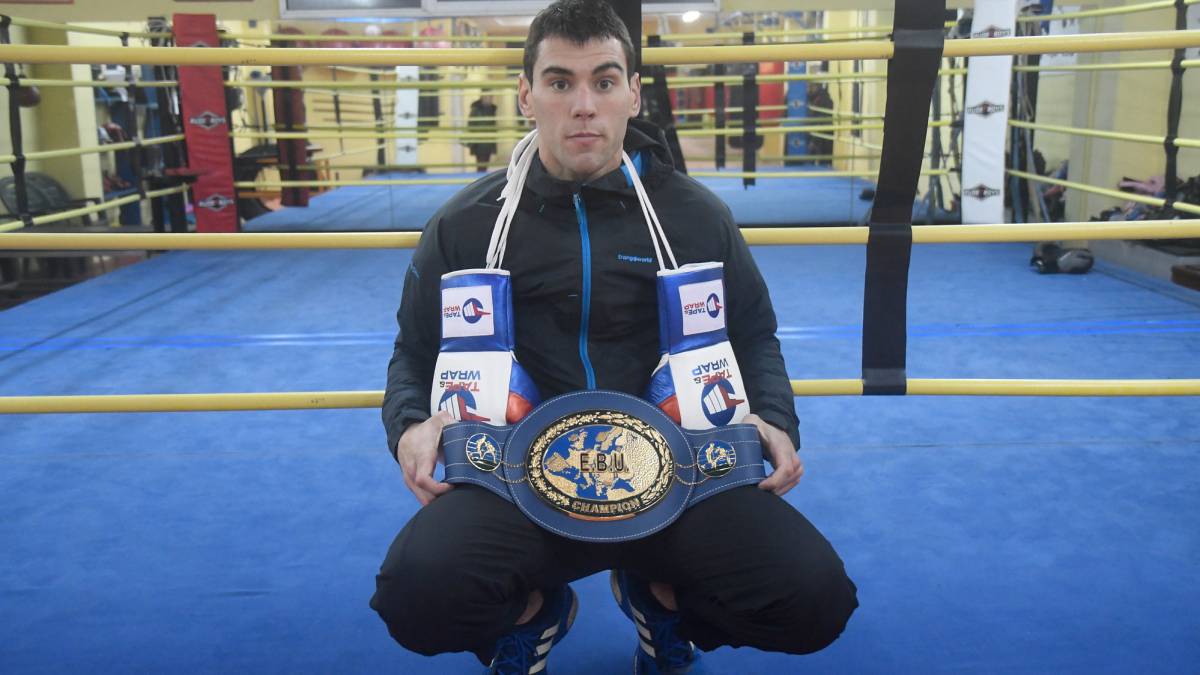 Entrevista a Sergio García antes de su combate ante Ted Cheeseman: EBU Superwelter.