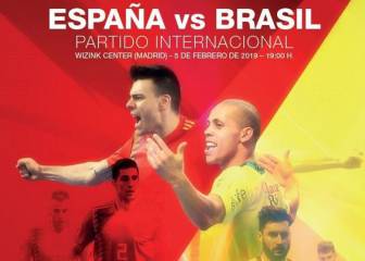 España - Brasil: TV, horario y dónde ver en directo