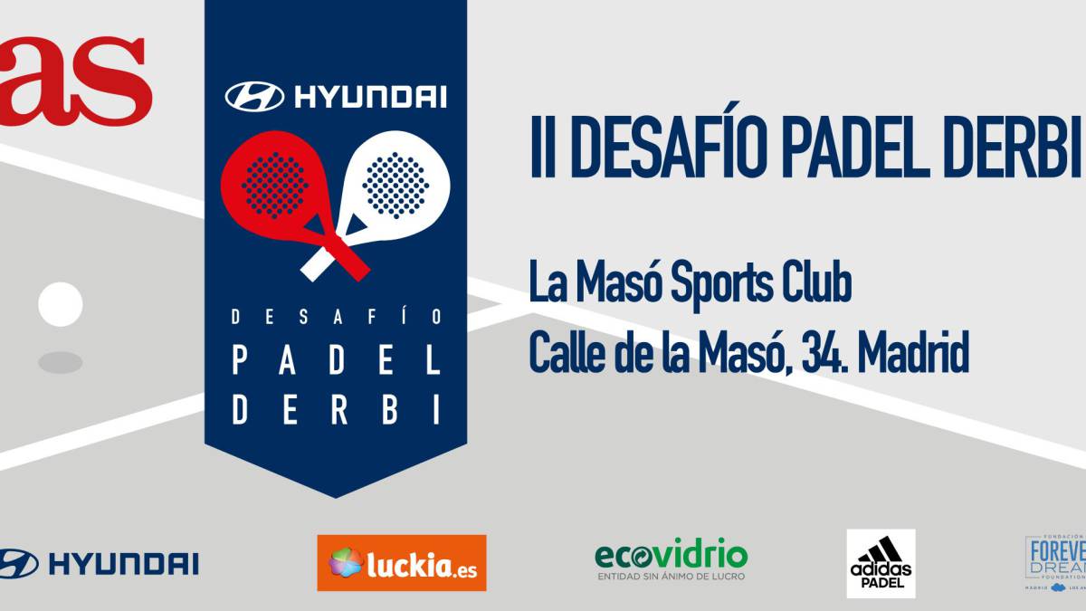 AS organiza un torneo de pádel entre exjugadores merengues y colchoneros