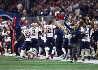 De esta forma se vivió la gran victoria de los Patriots