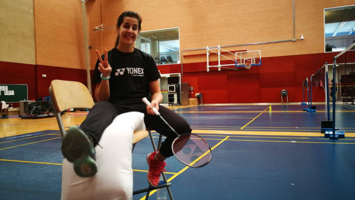 Sorprendente recuperación de Carolina Marín tras ser operada hace ocho días