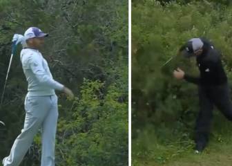 Los momentos de ira de Sergio García como golfista profesional