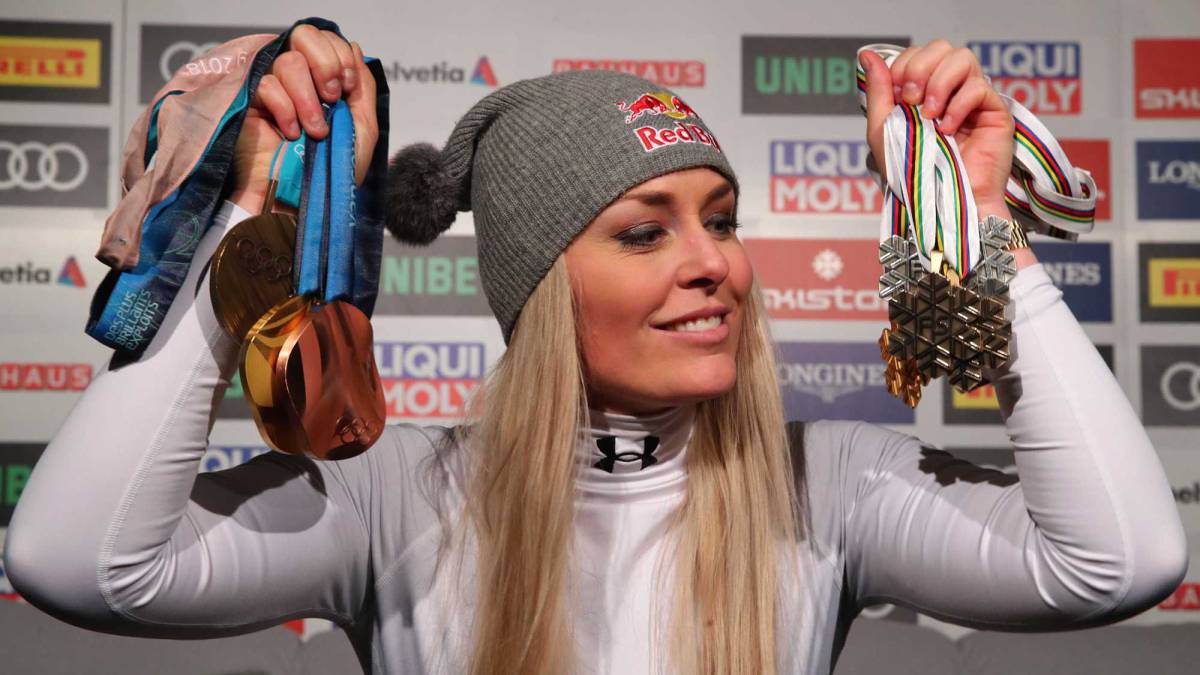 La legendaria Lindsey Vonn se despide con un bronce mundial