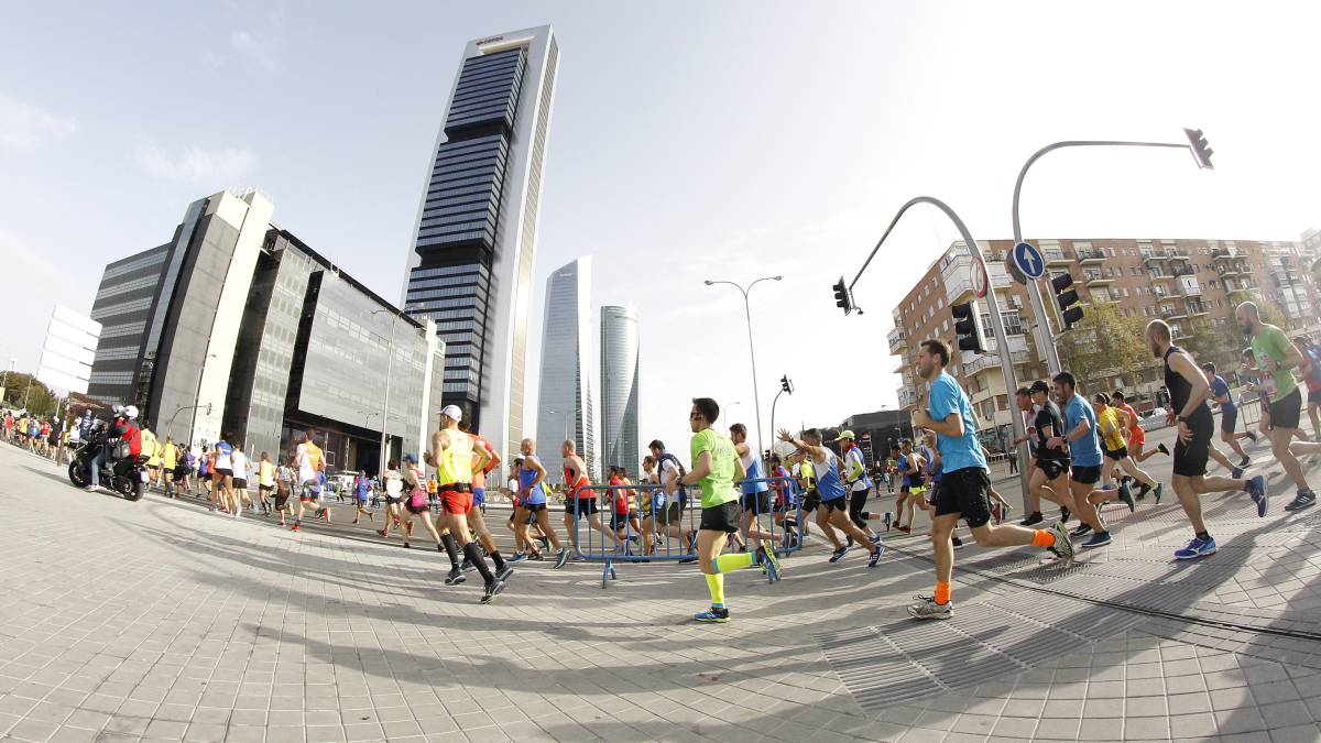 Imagen del Maratón de Madrid 2018.