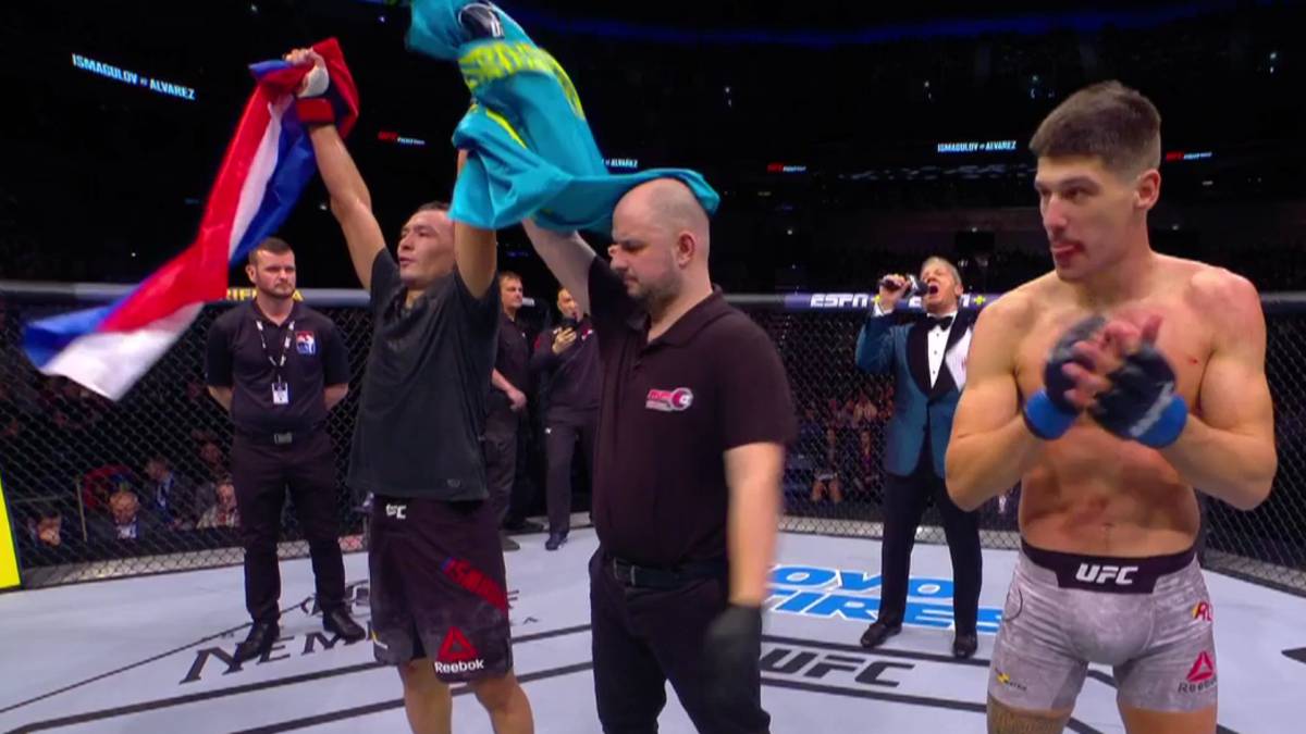 Joel Álvarez pierde contra Damir Ismagulov en el UFC Praga.
