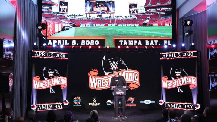 La WWE confirma que Tampa acogerá WrestleMania 36