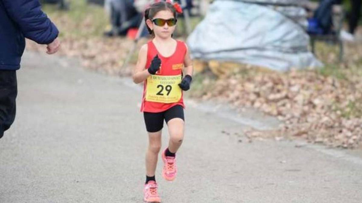 Una niña italiana, ¡récord de Europa de 10k con seis años!