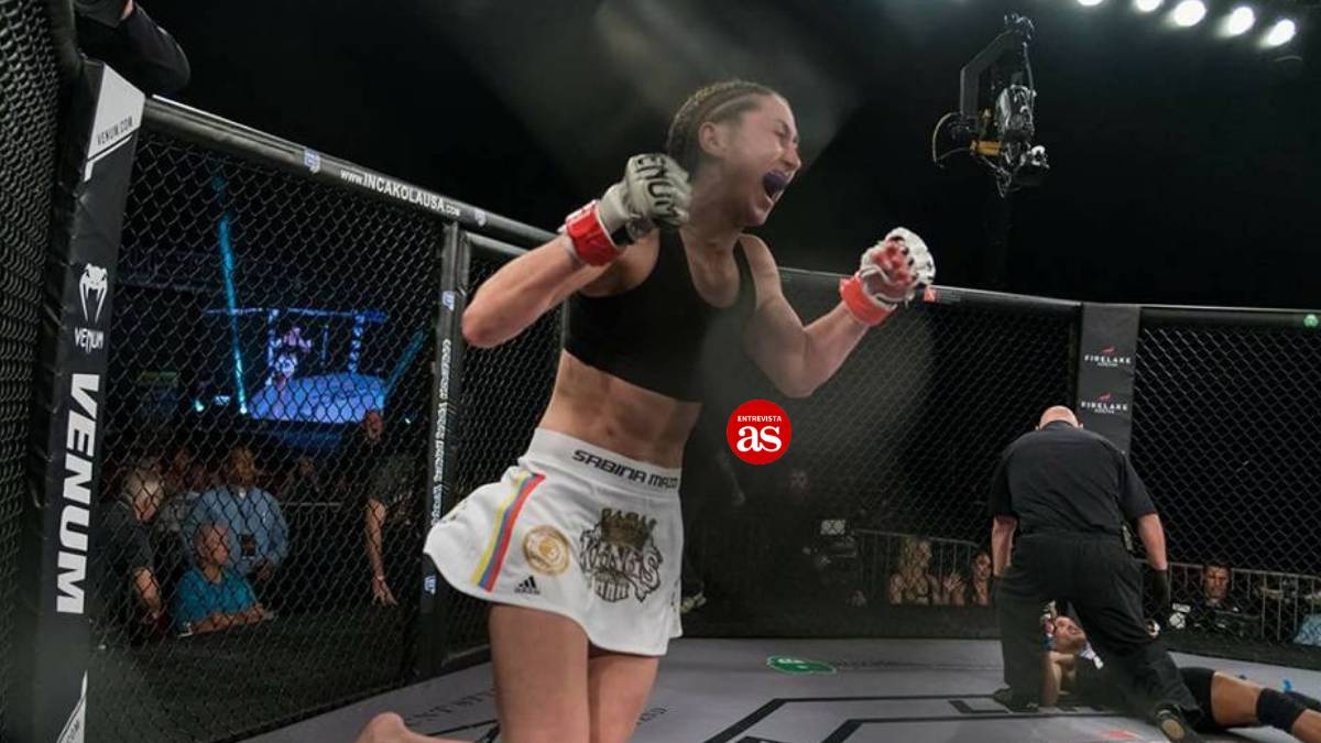 Entrevista a Sabina Mazo antes de su debut en el UFC Philadelphia.