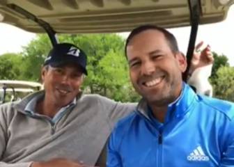 Sergio García y Kuchar zanjan su polémica con un vídeo