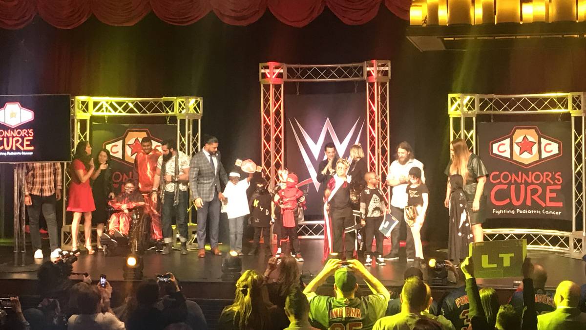 La WWE sacó su lado solidario con la fundación Connor's Cure