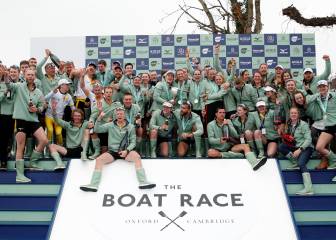 Cambridge hace pleno con Cracknell y la española Pérez