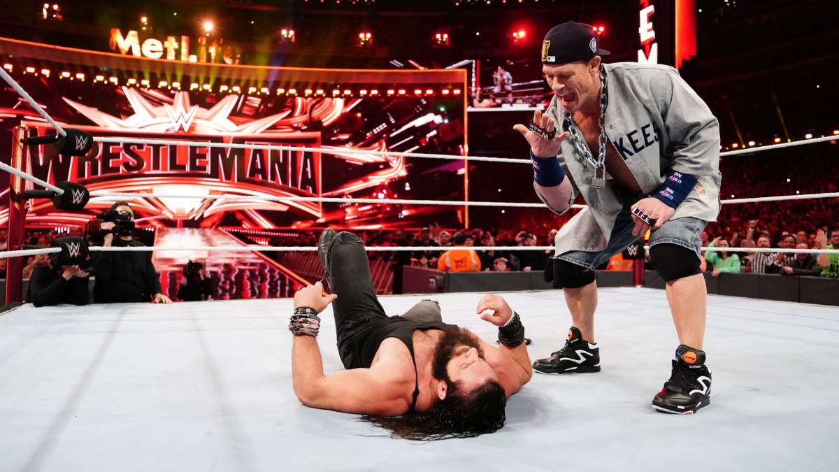 John Cena apareció en WrestleMania 35