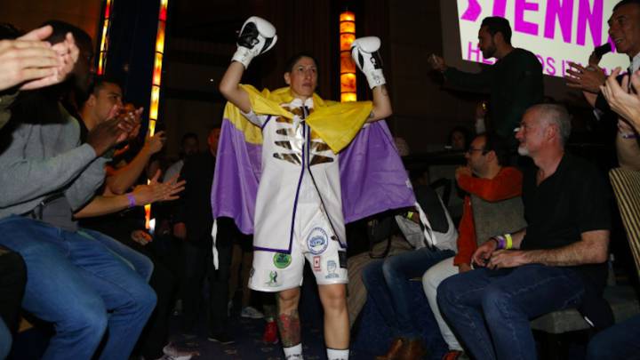 Miriam Gutiérrez, al ring 22 días después de alzar el Europeo