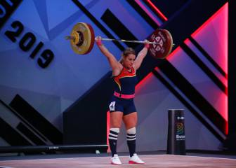 Lydia Valentín, subcampeona de Europa: no pudo con Naumava