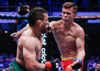 Barez impresionó en su debut en Combate Américas: KO en 124
