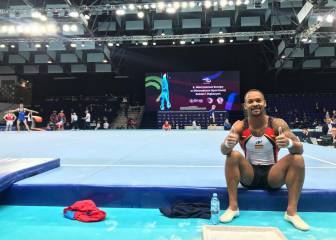 Rayderley Zapata, sexto en la final de suelo en Polonia