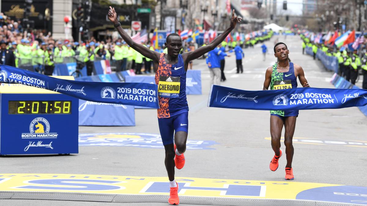 Cherono y Degefa devuelven a África la Maratón de Boston