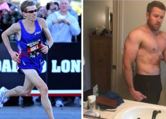 Ryan Hall: de hacer 2h 04 en maratón a un cuerpo culturista