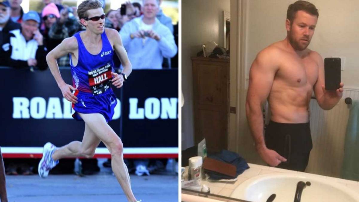 Ryan Hall: de hacer 2h 04 en maratón a un cuerpo culturista