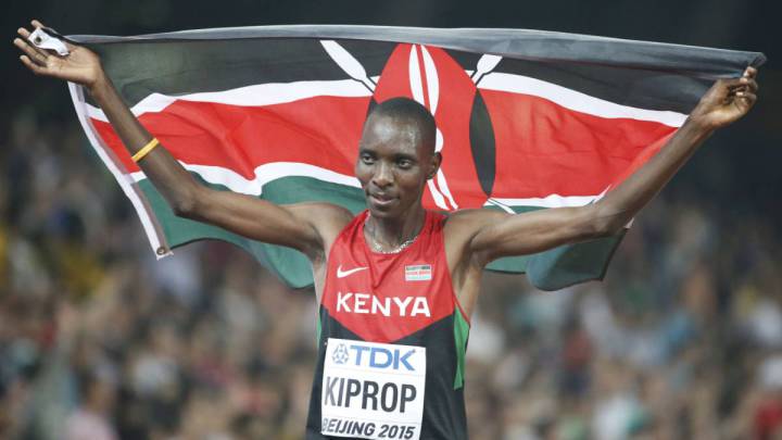 Asbel Kiprop, campeón olímpico de 1.500, sancionado por dopaje