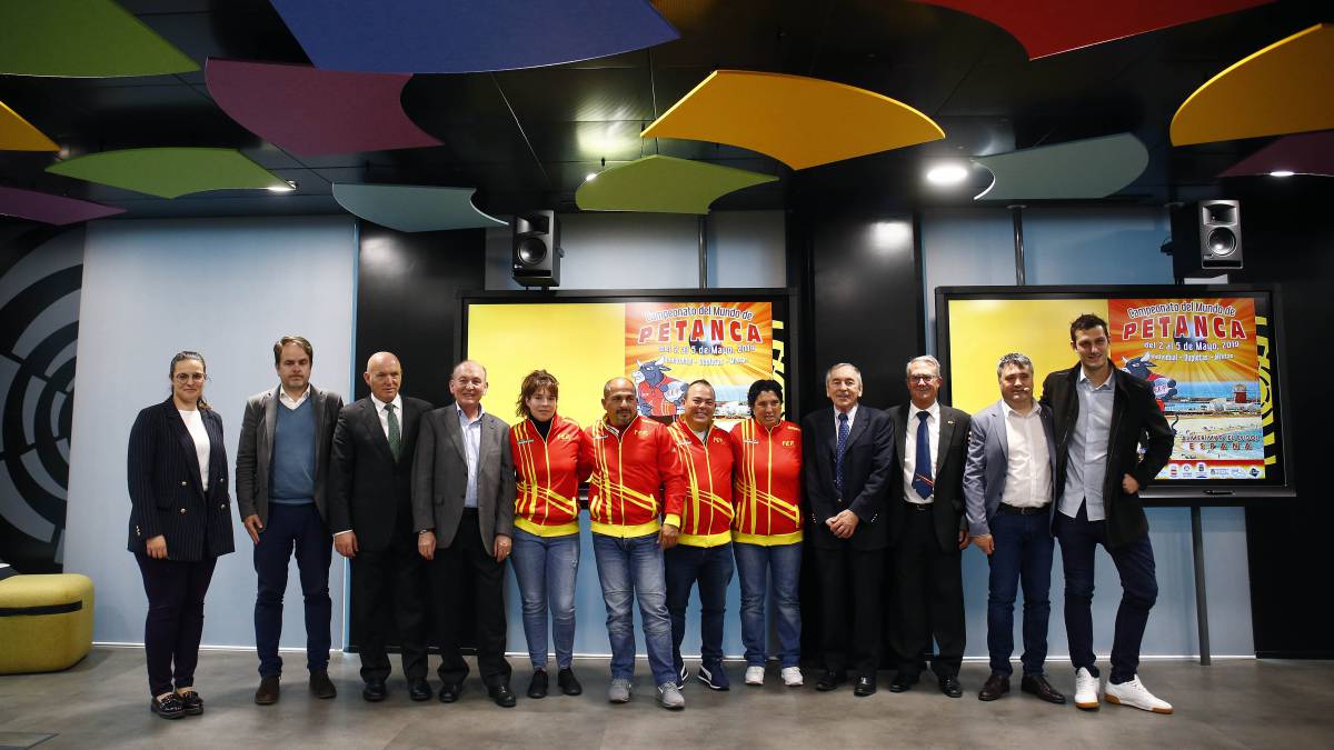 España presentó sus Mundiales: "Dará otra visión de la petanca"