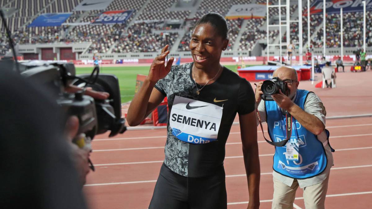 Semenya: "Seguiré, ¿cómo diablos voy a retirarme?"