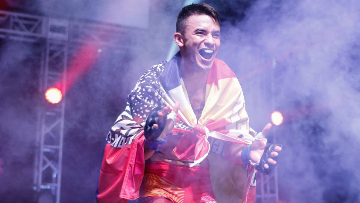 Entrevista con Tino Gilaranz antes de pelear en Stockton.