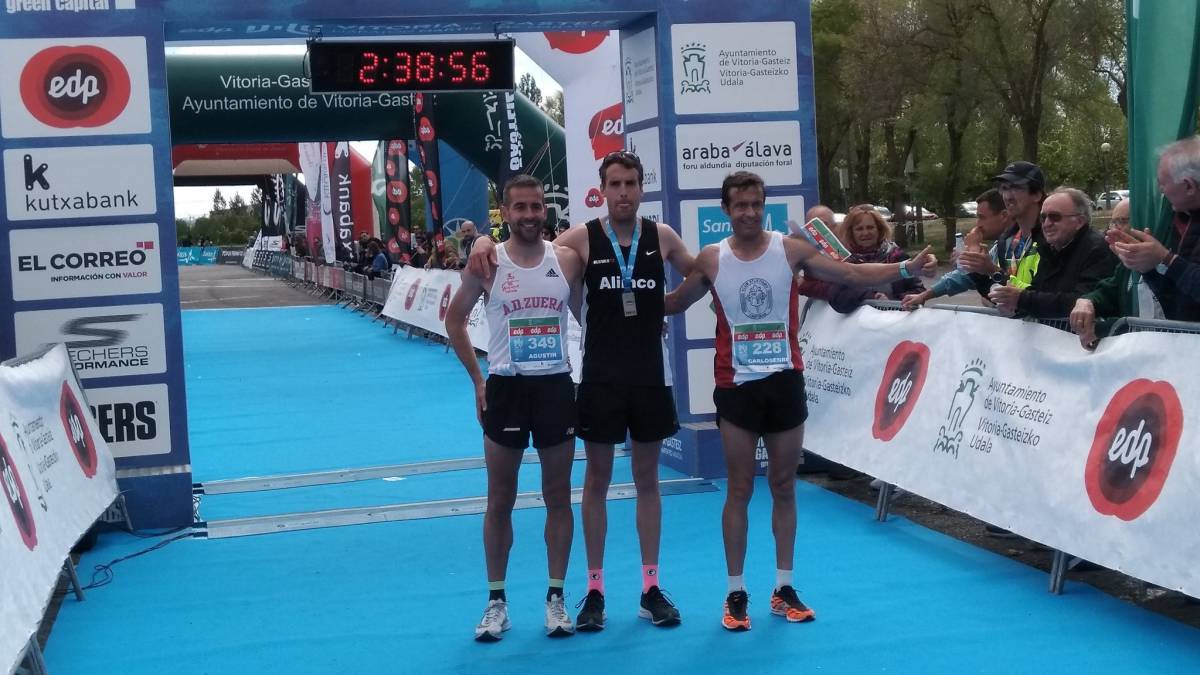 Marc Hurtado y Sara Trelles se imponen en la Maratón Martín Fiz