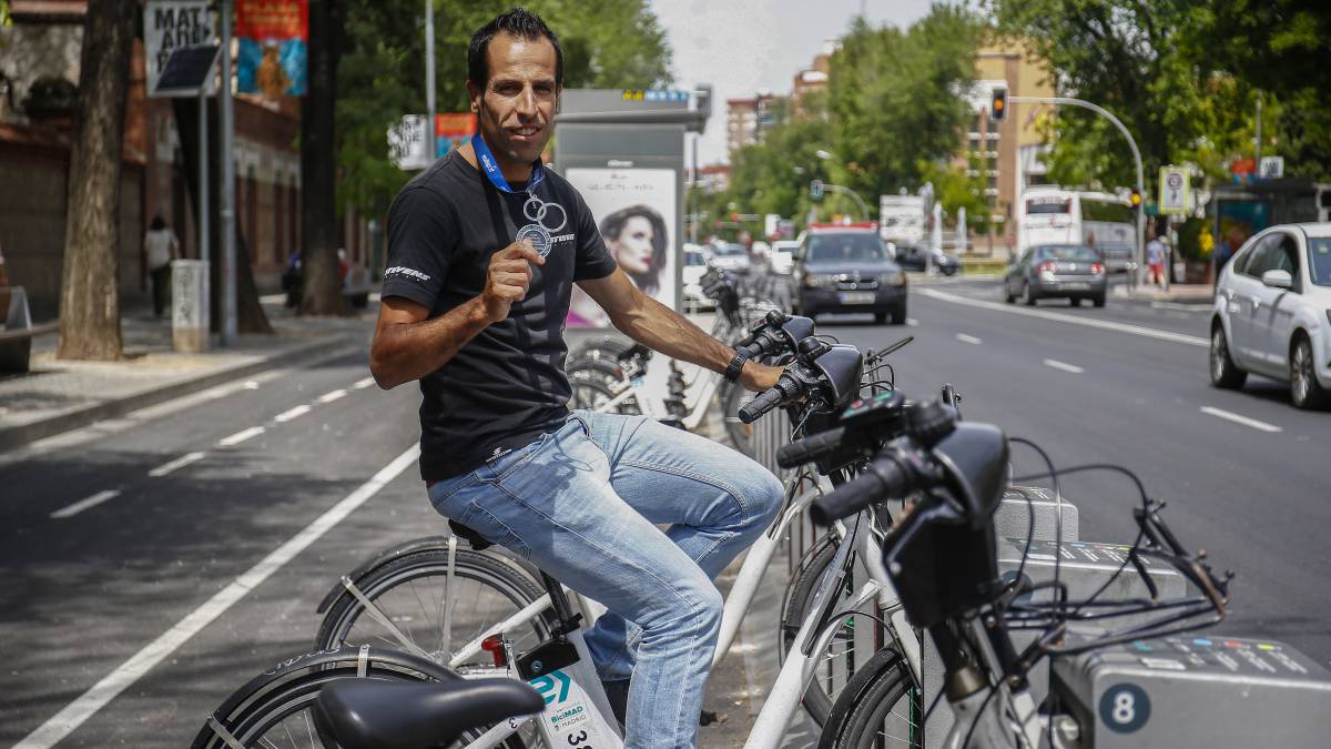 Emilio Martín, el duatleta que colecciona medallas mundiales