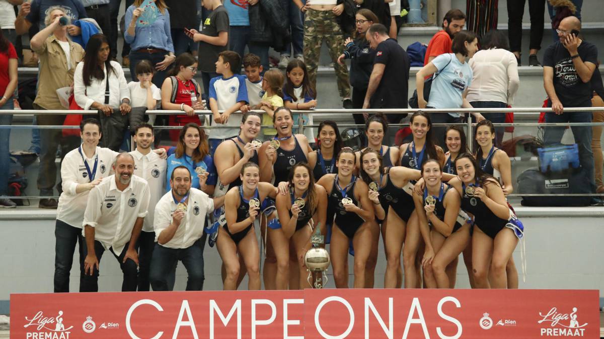 El CN Sabadell, campeón de Liga.