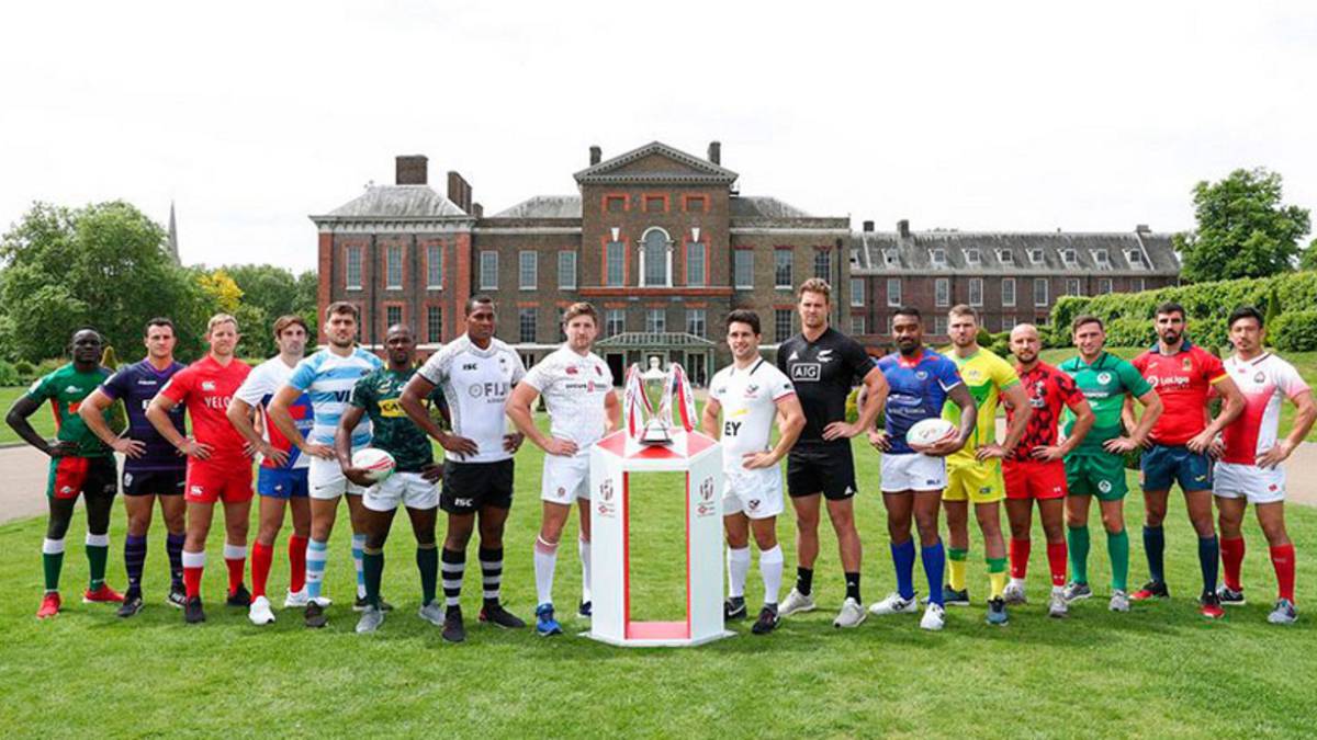 Foto capitanes seven Londres 2019
