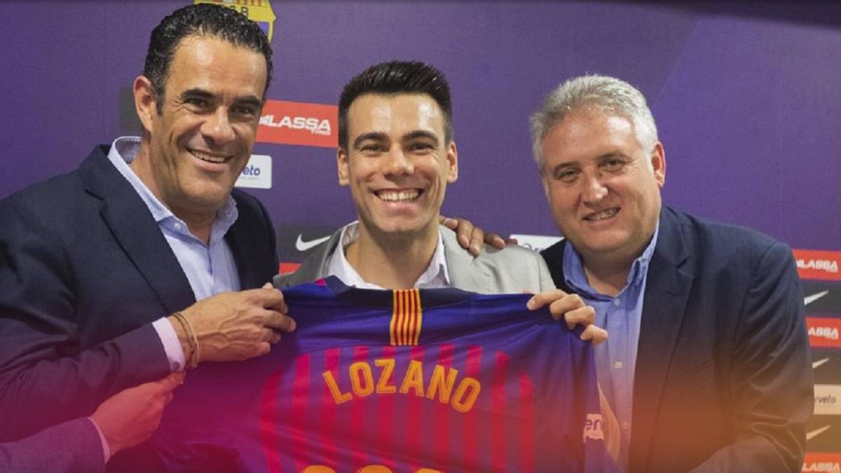 El Barça renueva a Lozano hasta 2024 y con un cargo en el club