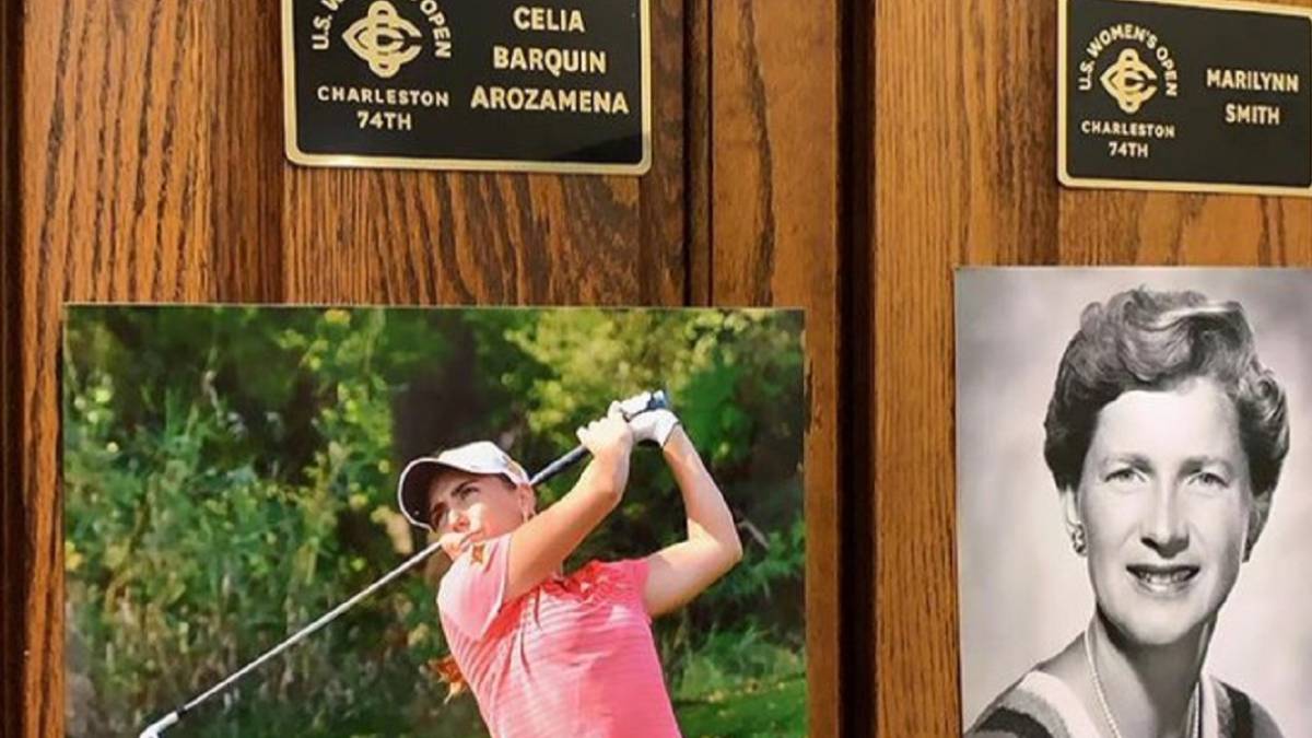 El US Open Women's Golf rindió homenaje a Celia Barquín y Marilynn Smith.