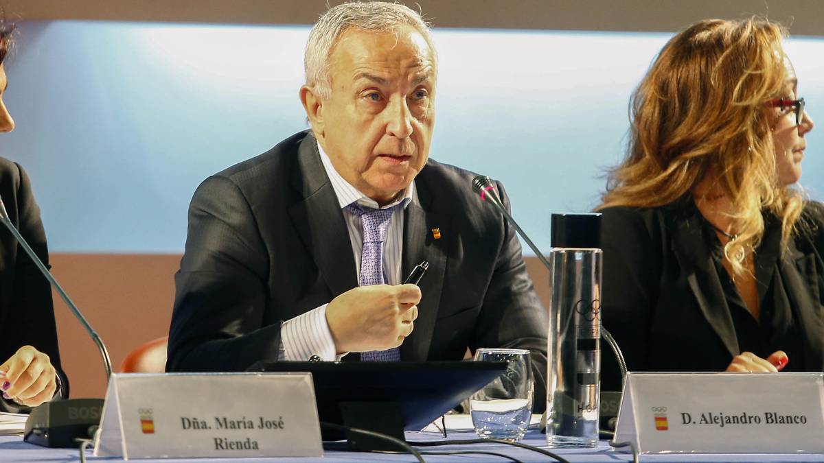 Alejandro Blanco interviene en la Asamblea General del COE.