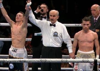 Jay Harris quebró la ambición de Ángel Moreno en Cardiff